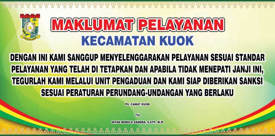 Maklumat Pelayanan